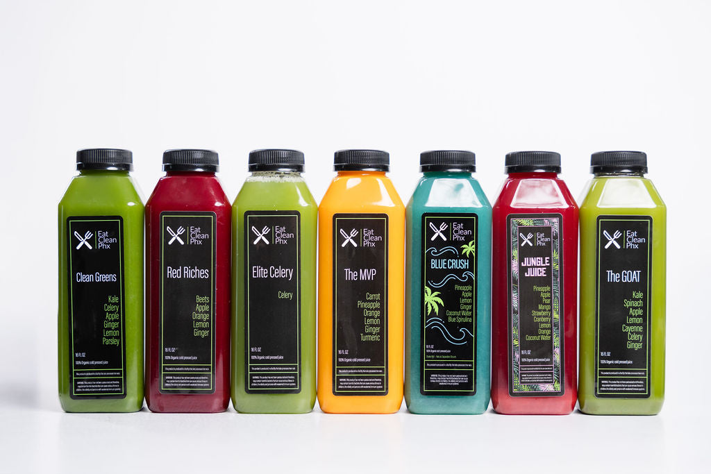 ORGANIC COLD PRESSED JUICE – Eat Clean Phx