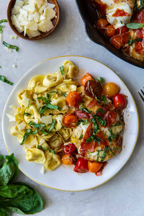 ORGANIC CHICKEN CAPRESE TORTELLINI