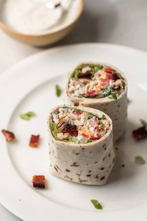 ORGANIC CHICKEN BACON RANCH CLUB WRAP