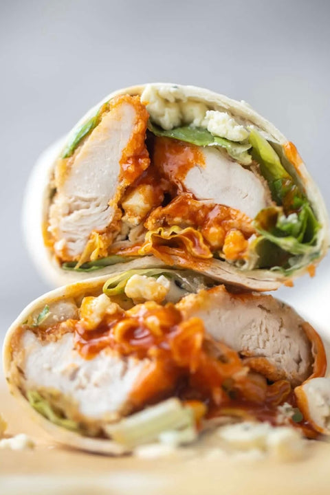 ORGANIC HONEY HOT CHICKEN WRAP