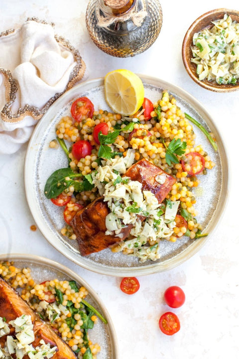 WILD CAUGHT MEDITERRANEAN ROASTED SALMON