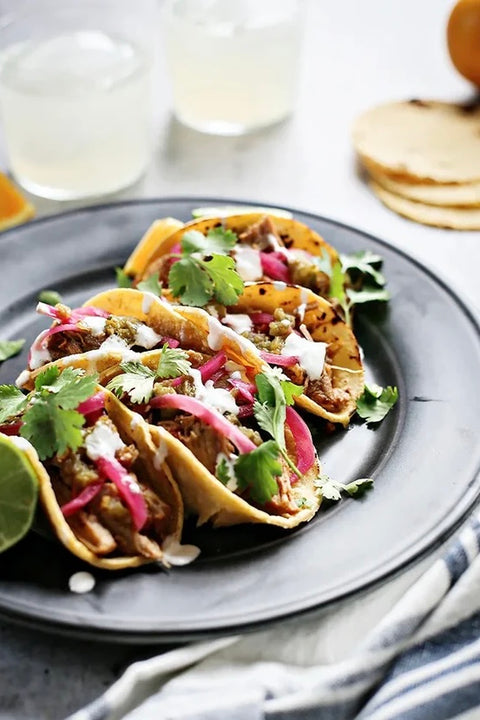 ORGANIC SWEET PORK TACOS
