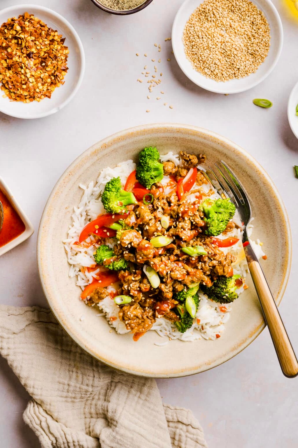 ORGANIC FIRECRACKER CHICKEN BOWL