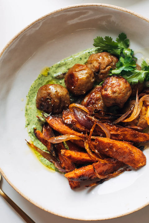 ORGANIC TURKEY MOJO MEATBALLS