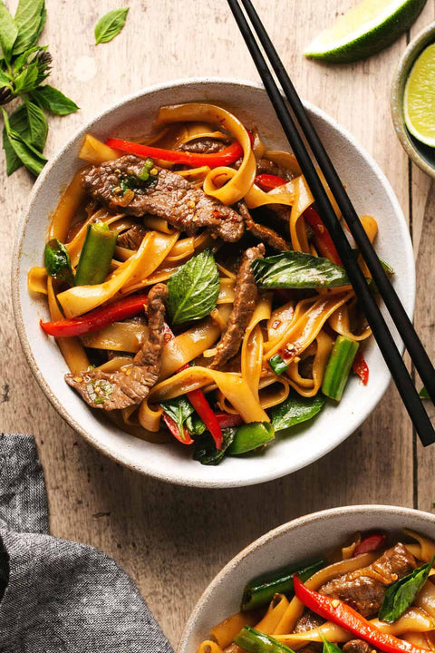 GRASS-FED KOREAN BEEF NOODLE BOWL