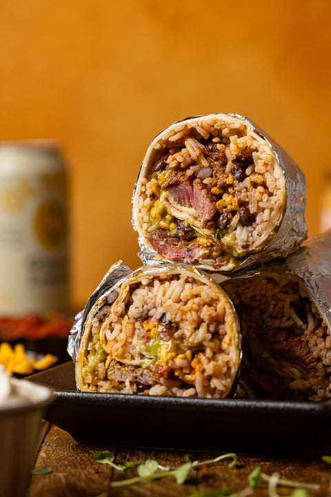 GRASS-FED RIBEYE STEAK BURRITO