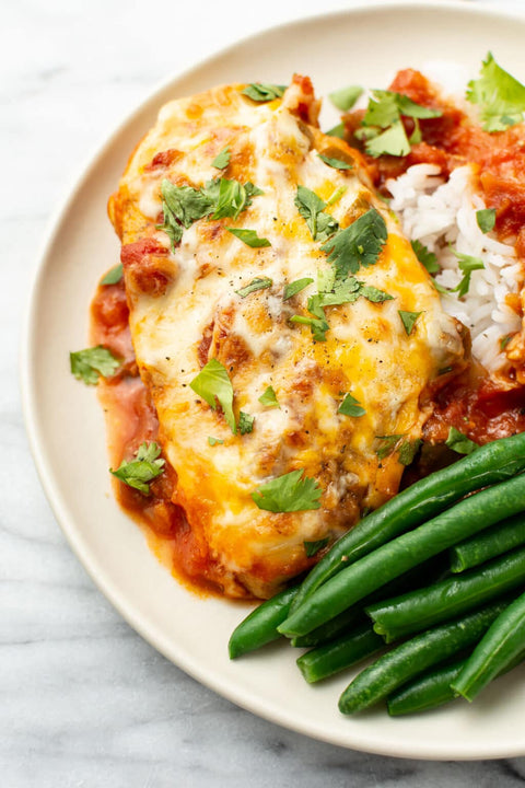 ORGANIC SALSA SKILLET CHICKEN