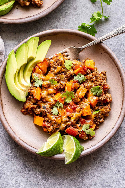 SOUTHWEST TURKEY SWEET POTATO SKILLET