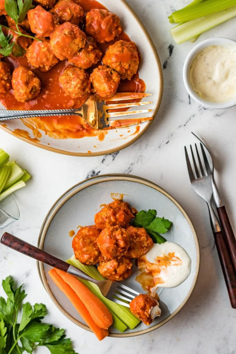 ORGANIC CHICKEN BUFFALO MEATBALLS