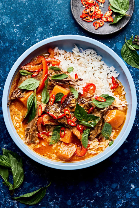 GRASS-FED RED CURRY BEEF