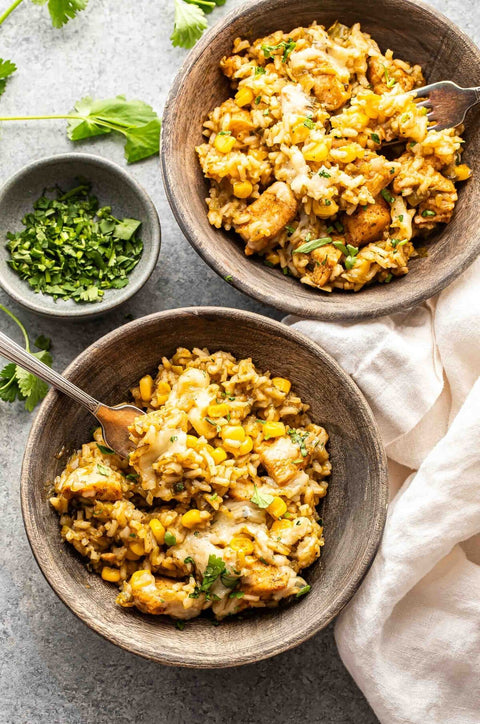 ORGANIC SALSA VERDE CHICKEN BOWL