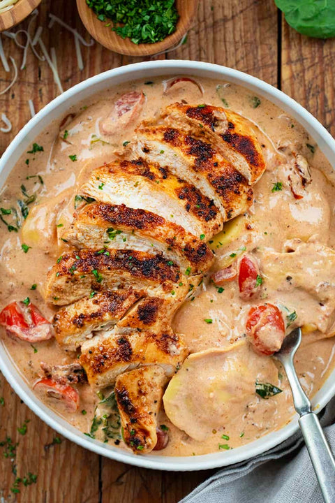 ORGANIC TUSCAN CHICKEN RAVIOLI