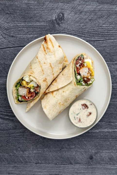 ORGANIC CHICKEN COBB WRAP