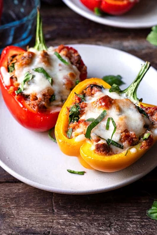 ORGANIC ITALIAN CHICKEN STUFFED BELL PEPPER
