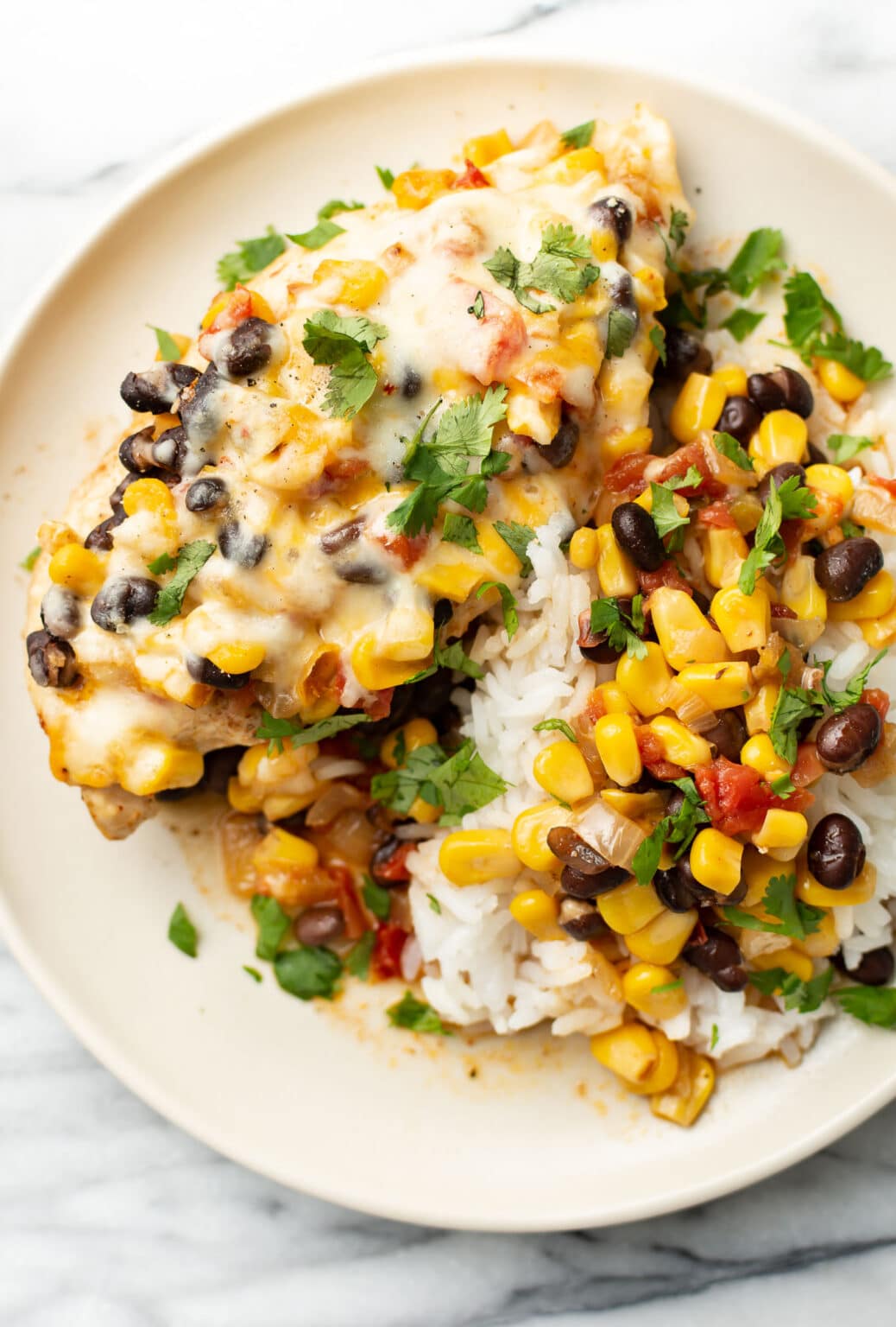 ORGANIC SALSA RANCH CHICKEN BOWL