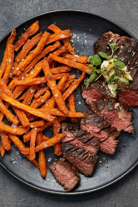 GRASS-FED STEAK FRITES