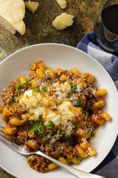 GRASS-FED BEEF CAVATAPI AL FORZA