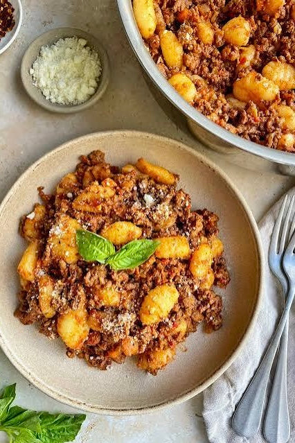 GRASS-FED BEEF GNOCCHI BOLOGNESE