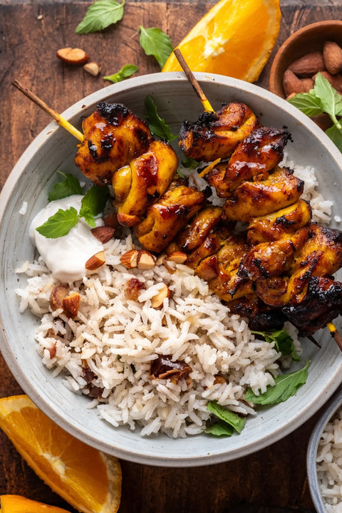 ORGANIC CITRUS CARDAMOM CHICKEN BOWL