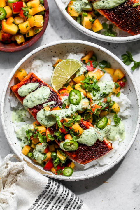 WILD-CAUGHT GREEN GODDESS SALMON