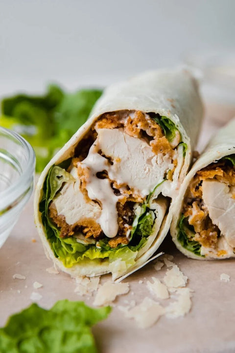 ORGANIC CRISPY CHICKEN CAESAR WRAP