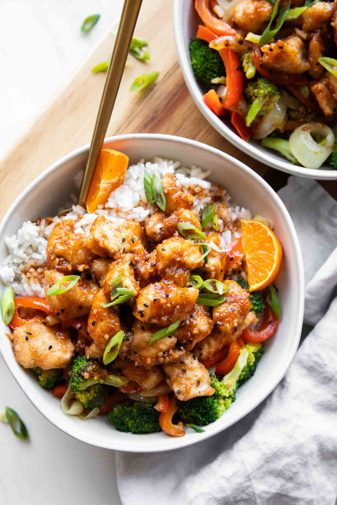 ORGANIC ORANGE CHICKEN