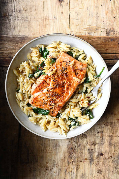 WILD-CAUGHT LEMON PARMESAN SALMON