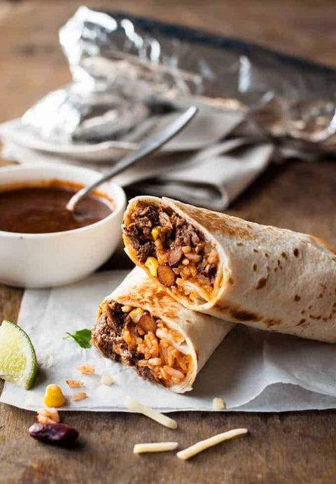 THE SOUTHWEST SHREDDED BEEF BURRITO