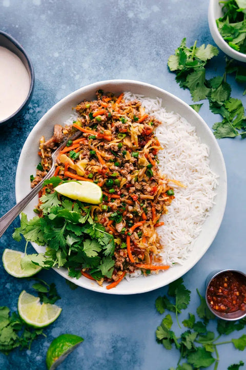 ORGANIC HONEY GARLIC TURKEY BOWL