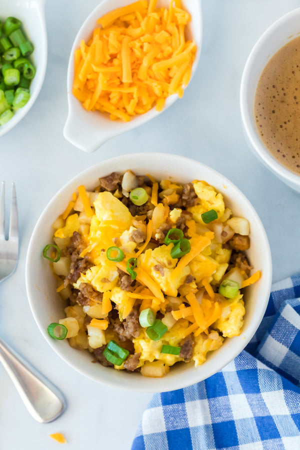 TURKEY SAUSAGE BREAKFAST BOWL Eat Clean Phx