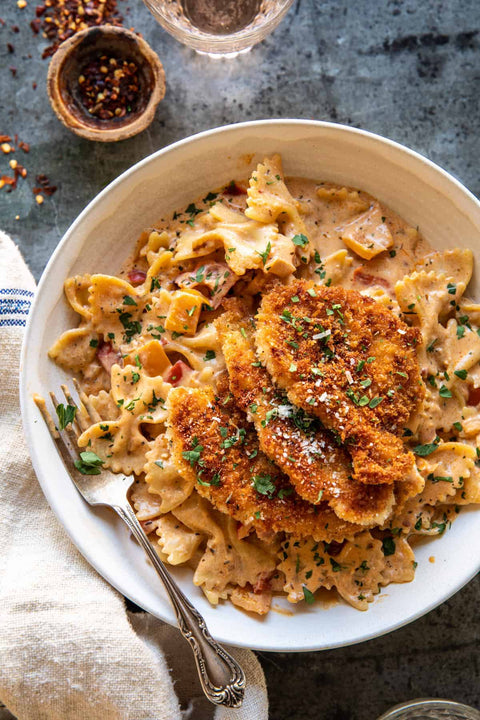 CREAMY ORGANIC PARMESAN CHICKEN